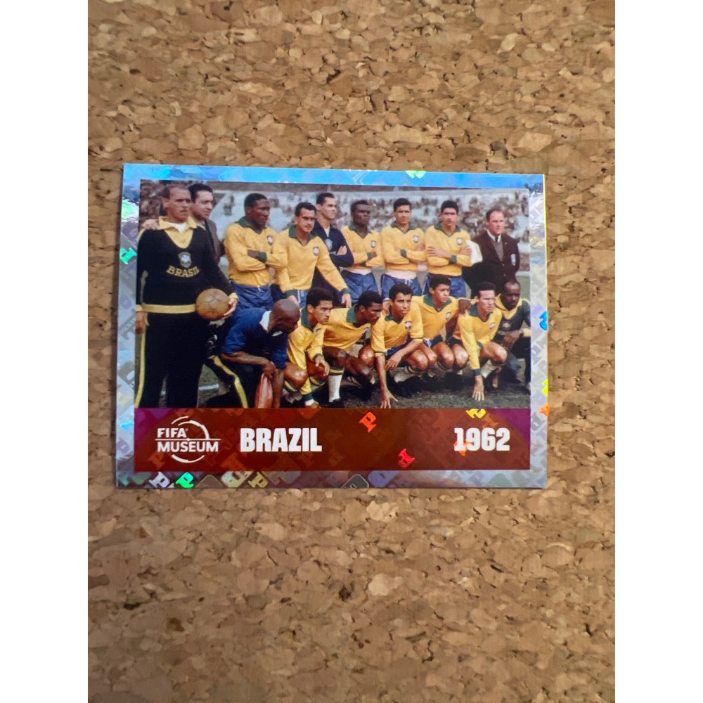 Panini FIFA World Cup 2026 Brazil 1962 FIFA Museum Sticker FWC 12 Holographic